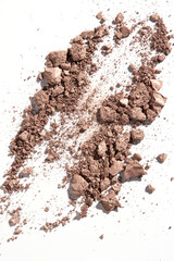 Cosmetic texture for colored makeup.