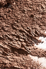 Cosmetic texture for colored makeup.