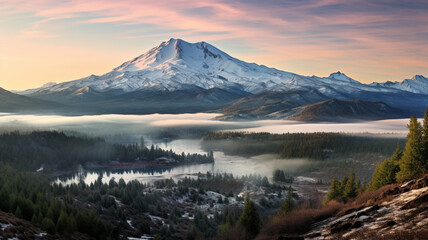 Morning view mountain