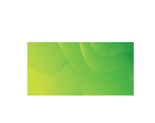 Abstract minimal background with green gradient. Dynamic wave banner background with soft green color. modern eps 10