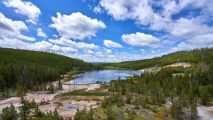 Nymph Lake, Yellowstone National Park