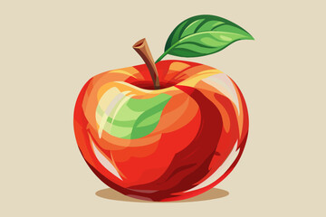 vector-of-watercolor-apples 