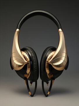Stylish headphones with an elephant ear flair 3DCG