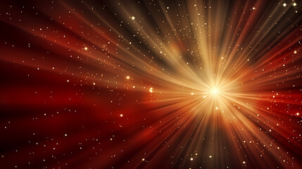 Fototapeta premium Ray bokeh light background