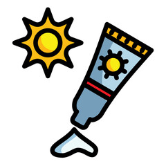 Sunscreen Icon