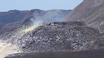 volcan minas de azufre