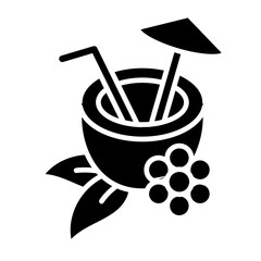 Coconut Drink Icon