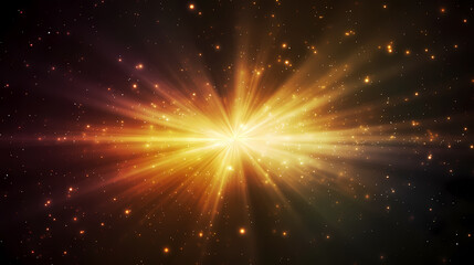 Red glow bokeh light background