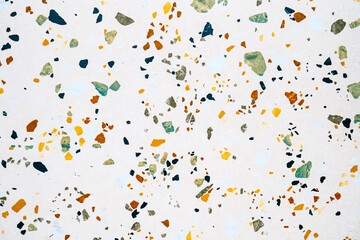Terrazzo pattern background. Terrazzo mosaic stone ceramic tile texture design. 