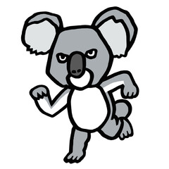 コアラ　イラスト