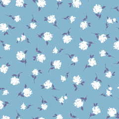 Abstract floral pattern perfect for textile design,