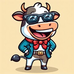 Obraz premium 2D Animal character