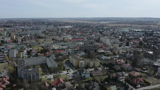 Beautiful Panorama Zamosc Aerial View Poland