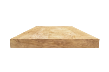 
Light wooden table top isolated on white background - can be used for display or montage your products. 3d illustration Real daytime first person perspective