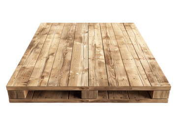 
Light wooden table top isolated on white background - can be used for display or montage your...