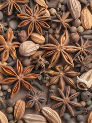 Assorted Collection of Spices and Herbs Close-up Photography