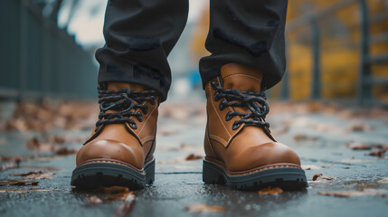 Durable Boots for Rugged Outdoor Adventures in the Forest