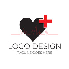 Health Care Vector Logo Design. For Medical Center, Health care company, medical pharmacy or hospital Logo