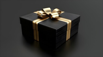 Bella caja de regalos para el viernes negro.
