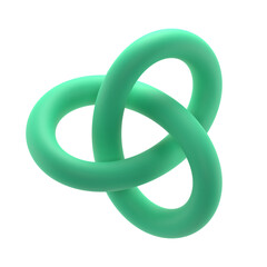 3D Torus Knot