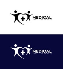 Medical logo Icon Brand Identity Sign Symbol Template