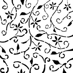 綺麗な和柄の背景素材。Beautiful Japanese pattern background material.