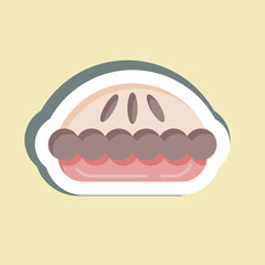 Sticker Cooking. suitable for education symbol. simple design editable. design template vector. simple illustration