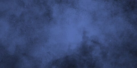 Abstract smoky and grunge blue texture with grunge effect, grunge blue background texture with grainy smoke effect, watercolor painted mottled blue background with vintage marbled texture.