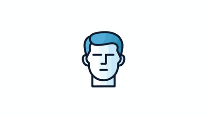 Head line icon. High quality outline symbol for web