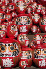 Japanese traditional dharma dolls