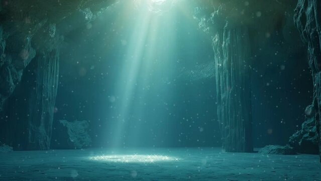 scene with rays of light, background, 4k, animation video, Seamless looping, footage, generative Ai