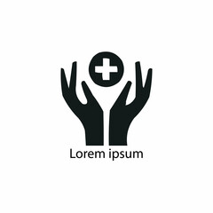 Hospital logo design vector medical cross