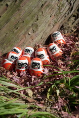 Japanese traditional dharma dolls