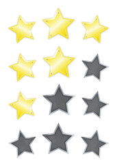 star background vector illustration for game ui with steel concept