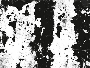 Grunge background with a black rough texture and dust, grain or dirt overlay. A grunge texture with distressed edges and dust particles, perfect for adding an aged or worn effect