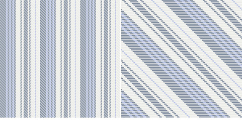 Vector striped pattern or plaid pattern . Tartan, textured seamless twill for flannel shirts, duvet covers, other autumn winter textile mills. Vector Format