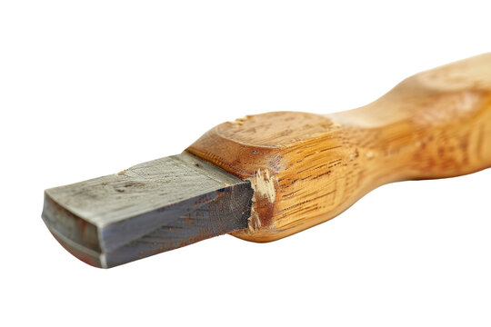 Precision Carpenter Chisel Isolated on Transparent Background.