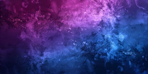 Grunge Background Texture in the Colors Electric Blue, Medium Orchid and Indigo created with Generative AI Technology - obrazy, fototapety, plakaty