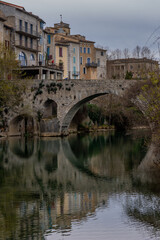 Obraz premium Le village de Sauve dans le Gard