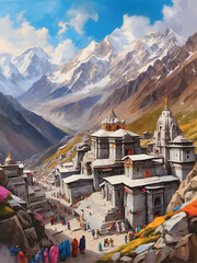 Temple In Mountains