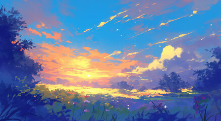 풍경 에니메이션