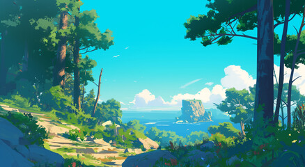 풍경 에니메이션