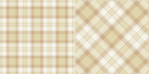 Vector checkered pattern or plaid pattern . Tartan, textured seamless twill for flannel shirts, duvet covers, other autumn winter textile mills. Vector Format