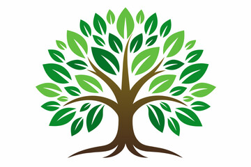 a-beautiful-simple-tree-logo-type-vector-design.