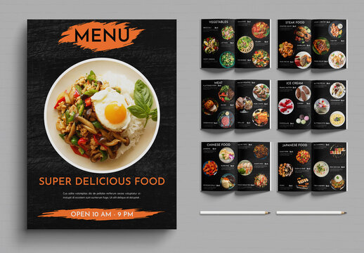 Restaurant Menu Design Templates