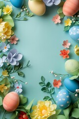 Naklejka na ściany i meble Easter day