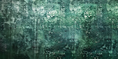 Grunge Background Texture in the Colors Green and Silver created with Generative AI Technology