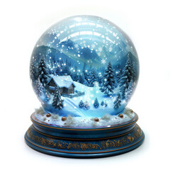 christmas, snow, winter, decoration, xmas, holiday, tree, ball, house, season, ornament, celebration, card, cold, new, gift, year, light, glass, globe, december, snowflake, star, seasonal, blue, earth