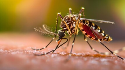 Malaria a mosquito borne disease caused by a parasite. People with malaria often experience fever, chills, and flu. Left untreated, they may develop severe complications and die