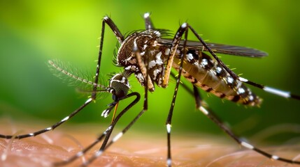 Malaria a mosquito borne disease caused by a parasite. People with malaria often experience fever, chills, and flu. Left untreated, they may develop severe complications and die